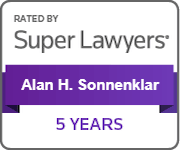 Rated by Super Lawyers(R) - 5 Years - Alan H. Sonnenklar